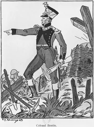 Oberst Boutin, Illustration aus 
