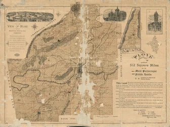 Floyd County, Ga. umfasst 512 Quadratmeilen der malerischsten und fruchtbarsten Ländereien, die dem Staat von den Cherokee-Indianern zugestanden wurden