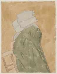 Nonne in der Kirche