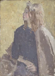 Mädchen im Profil, 1900-1939