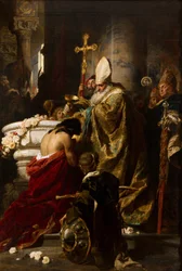 Die Taufe von Vajk