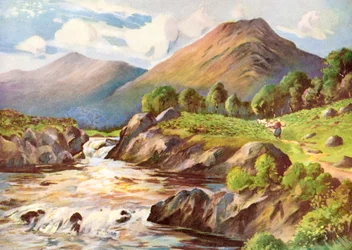Am Fluss Conan, Ross-Shire