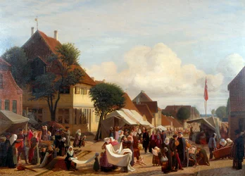 Ein Markttag in Fredericia