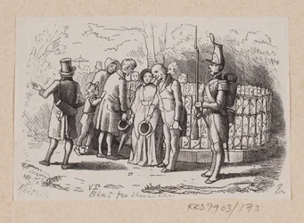Illustration zu "Ein Blatt vom Himmel" in H.C. Andersen, "Märchen und Geschichten", Band 2