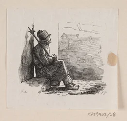 Illustration zu "Lykkens Kalosker" in H.C. Andersen, "Märchen und Geschichten", Band 1