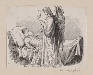 Illustration zu "Paa den yderste Dag" in H.C. Andersen, "Märchen und Geschichten", Band 2