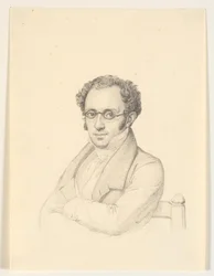 Porträt von Notarius Publicus, Professor, Etatsrat Nicolai Christian Levin Abrahams