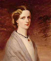 Porträt von Emily, Mrs. Meynell Ingram