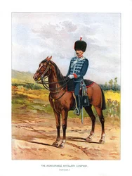 Die Kavallerie der Honourable Artillery Company, ca. 1890