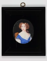 Lady Catherine Cavendish (Aquarell auf Pergament)