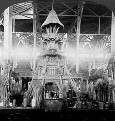 Getreideausstellung des Staates Washington, Landwirtschaftsgebäude, Louisiana, USA