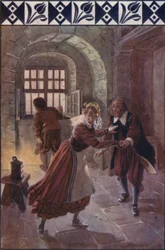 „Um neun Uhr heute Abend“, sagte sie zu ihm