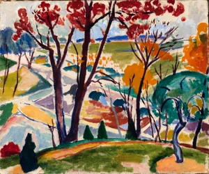 Landschaft, Brücke, Huntingdon Valley