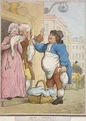Kauf meine Gans, meine fette Gans, Platte II der Rufe von London, 1799