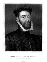 James Stewart, 1. Earl of Moray, Regent von Schottland, 1827