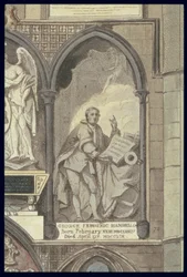 Westseite der Poets Corner (Detail)
