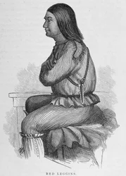 Rote Leggins, Häuptling in Fort Yukon, aus 