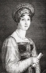 Mademoiselle Mars, graviert von La Plante, aus 