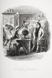 Ein Besucher von Rang, Illustration aus 
