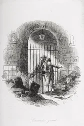 Geweihter Boden, Illustration aus 