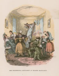 Illustration für Nicholas Nickleby