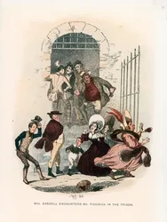 Illustration für die Pickwick-Papiere