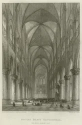 Kathedrale Notre-Dame, Das Kirchenschiff, Blick nach Osten