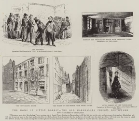Das Zuhause von Little Dorrit, das alte Marshalsea-Gefängnis, Southwark
