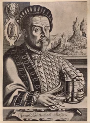 Hans Sebald Lautensack, deutscher Druckgrafiker, Zeichner und Medailleur, 16. Jahrhundert, 1894