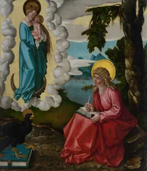 Der heilige Johannes auf Patmos, ca. 1511