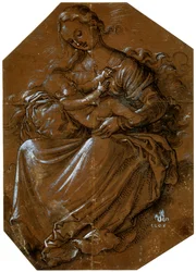 Jungfrau und Kind, ca. 1500-1545
