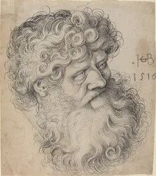 Kopf des Heiligen Johannes des Täufers