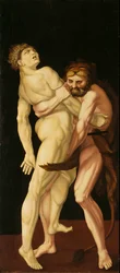 Herakles und Antäus