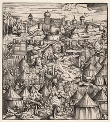 Der Weisskunig Der Weiße König: Die Belagerung von Padua, 1512-1515