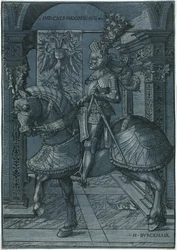 Reiterporträt des Kaisers Maximilian, 1508