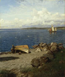 Norwegische Küstenlandschaft