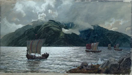Wikingerschiffe, Sognefjord