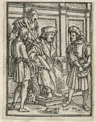 Der Totentanz: Der Kanoniker oder Präbendar, Der Richter