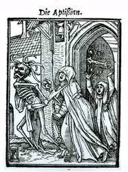 Der Tod und die Äbtissin, aus 