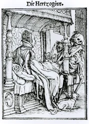 Der Tod und die Dame, aus 