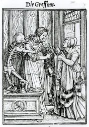 Der Tod und die Geliebte, aus 