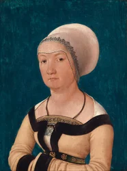 Porträt der Frau von Jörg Fischer im Alter von 34 Jahren, 1512