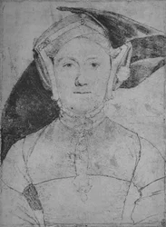 Eine Dame: Unbekannt, ca. 1532-1543, 1945