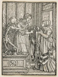 Die Gräfin aus dem Totentanz (Lyon), 1538