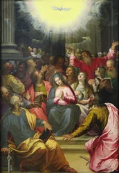 Die Herabkunft des Heiligen Geistes, 1594-95