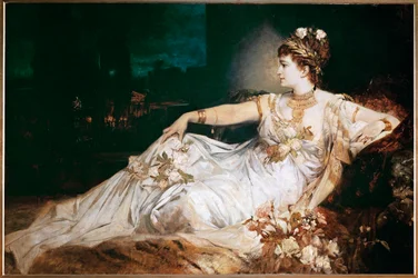 Schauspielerin Charlotte Wolter als Messalina