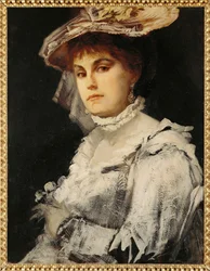 Amalie Makart, erste Frau des Malers