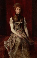Porträt von Dora Fournier-Gabillon, ca. 1879