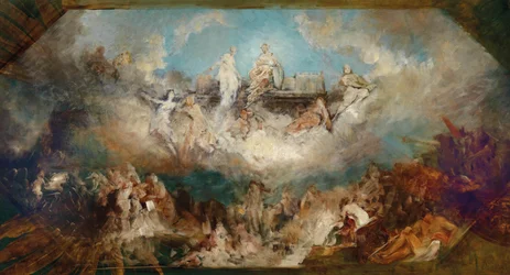 Das Versinken des Nibelungenschatzes im Rhein, ca. 1883