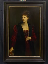 Zerline Gabillon, geb. Würzburg (1834-1892), Schauspielerin